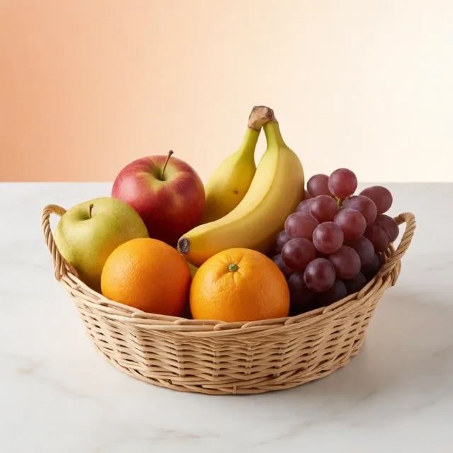 Cesta de frutas